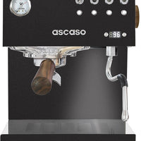 Ascaso - Steel Uno Versatile PID Espresso Machine Black/Wood - UNO110 (Special Order Item, ETA 3-4 Weeks)