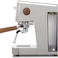 Ascaso - Steel Uno Versatile PID Espresso Machine Polished Aluminum/Wood - UNO117