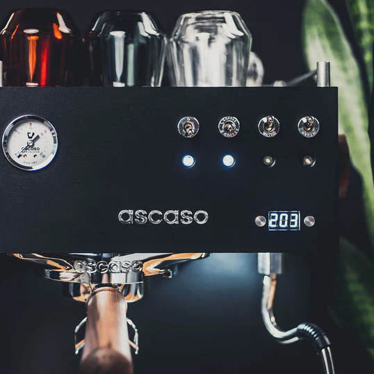 Ascaso - UNO PID PF Espresso Machine 120V Black/Wood - UNO109 - Special Order Item, ETA 3-4 Weeks