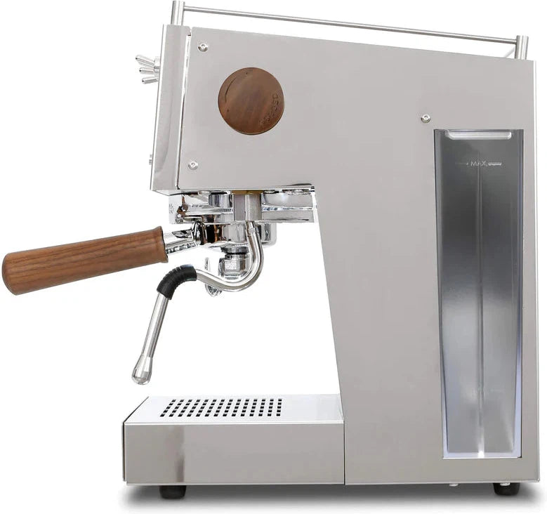 Ascaso - UNO PID PF Espresso Machine 120V Inox/Wood - UNO111 - Special Order Item, ETA 3-4 Weeks