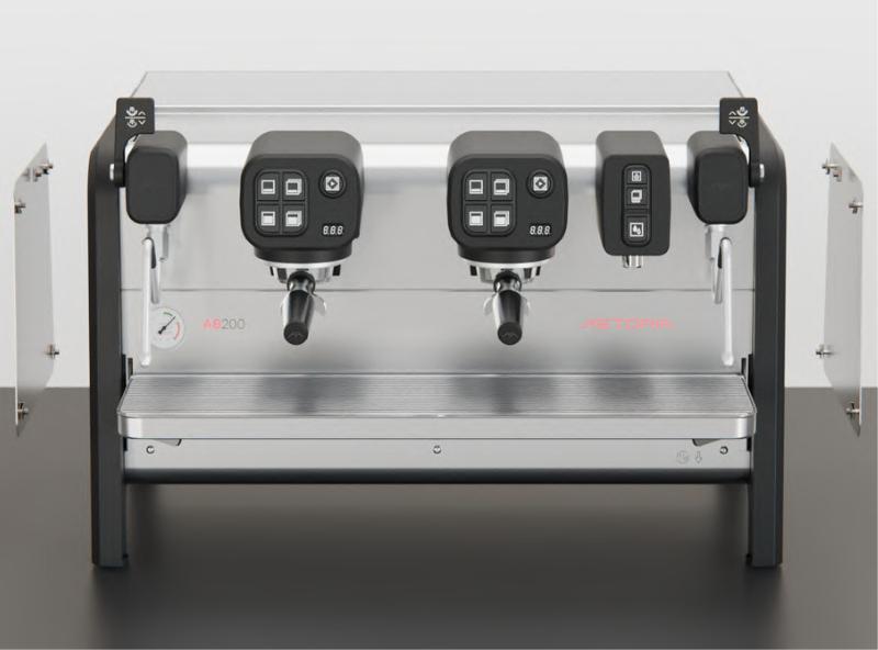Astoria - AB200 2 Group Black Automatic Coffee Machine with L6-30P Plug - 01SAE.C2020006