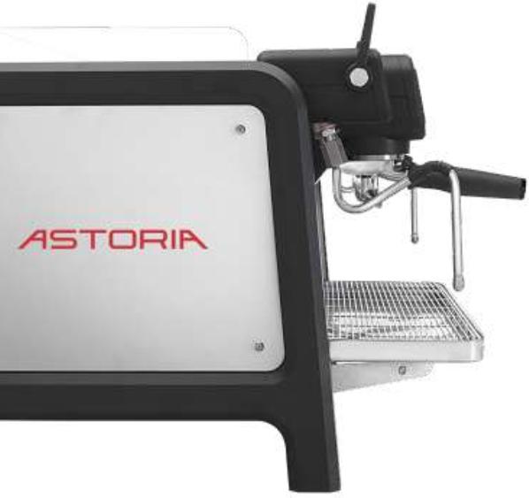 Astoria - AB200 2 Group Black Automatic Coffee Machine with L6-30P Plug - 01SAE.C2020006