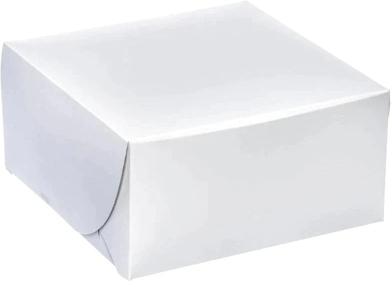 Atlas Corrugated Box - 19" x 12" x 6" Half Slab Bottom Corrugated Cake Box, 50/Bn - CCB-19126