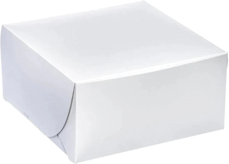 Atlas Corrugated Box - 2 Pc 18" x 18" x 7" Corrugated Cake Box, 25/Bn - CCB-18187/3
