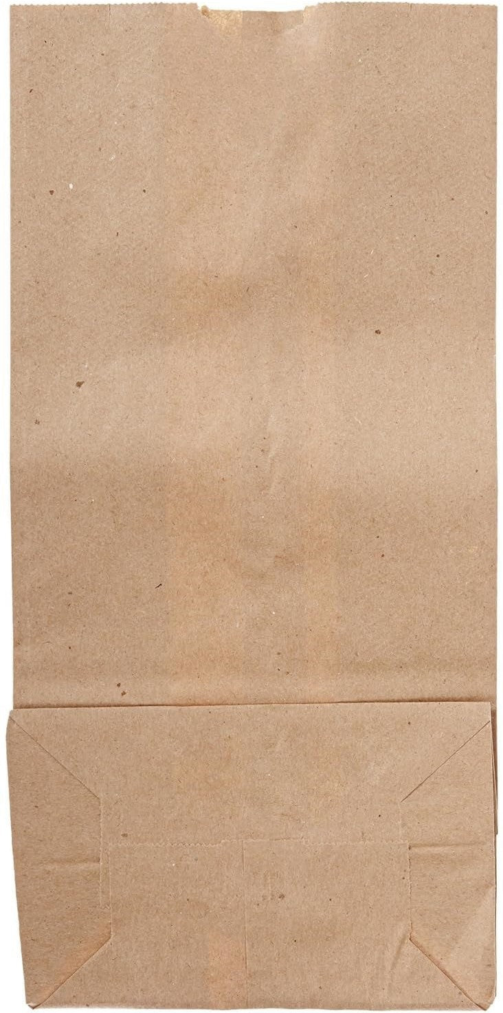 Atlas Paper Bag - 10 lb, 6.5 x 4 x 123/4" Brown Paper Bag, 500/bn - 025531
