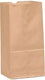 Atlas Paper Bag - 12 lb, 71/8 x 43/8 x 133/4