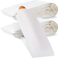 Atlas Paper Bag - 4 x 2 x 16" White Plain Submarine Bags,1000/Cs - 2040017