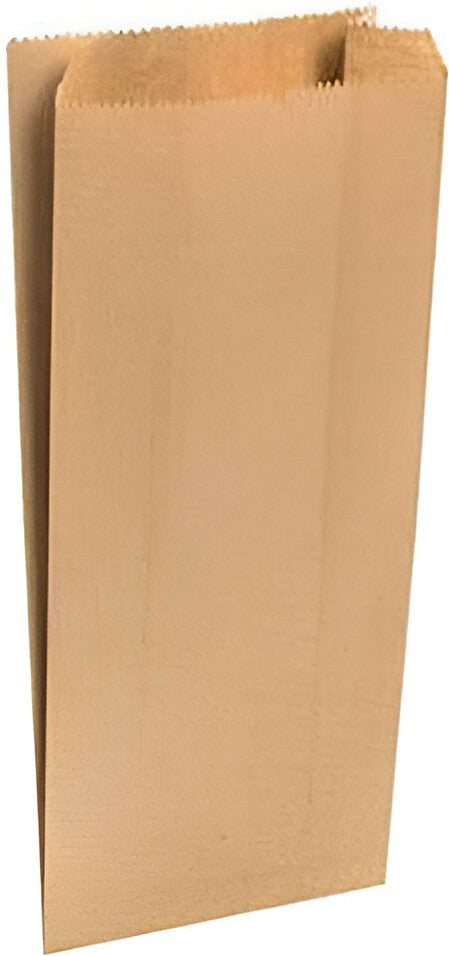 Atlas Paper Bag - 4 x 2 x 24" Italia Home Made Brown Bag, 1000/cs - 105260