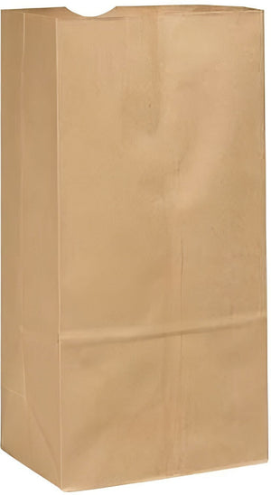 Atlas Paper Bag - 5.25 X 3.25 X 10", 5 lb Brown Paper Bags, 500/Bn - 4050000