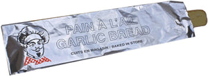 Atlas Paper Bag - 5.25 x 2.25 x 19" Laminated Garlic Bread Foil Bags, 500/Cs - 2053004