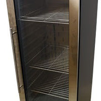 Aurora - 12.47 Cu. Ft. Stainless Steel Dry Aging Cabinet with UV-C Disinfection and Humidification Systems - 47101