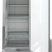 Aurora - 29″ Stainless Steel Reach-In Single Door Refrigerator with 20.5 Cu. Ft. Capacity - 59024