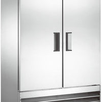 Aurora - 54″ 110V Stainless Steel Reach-in Two Door Freezer - 59025