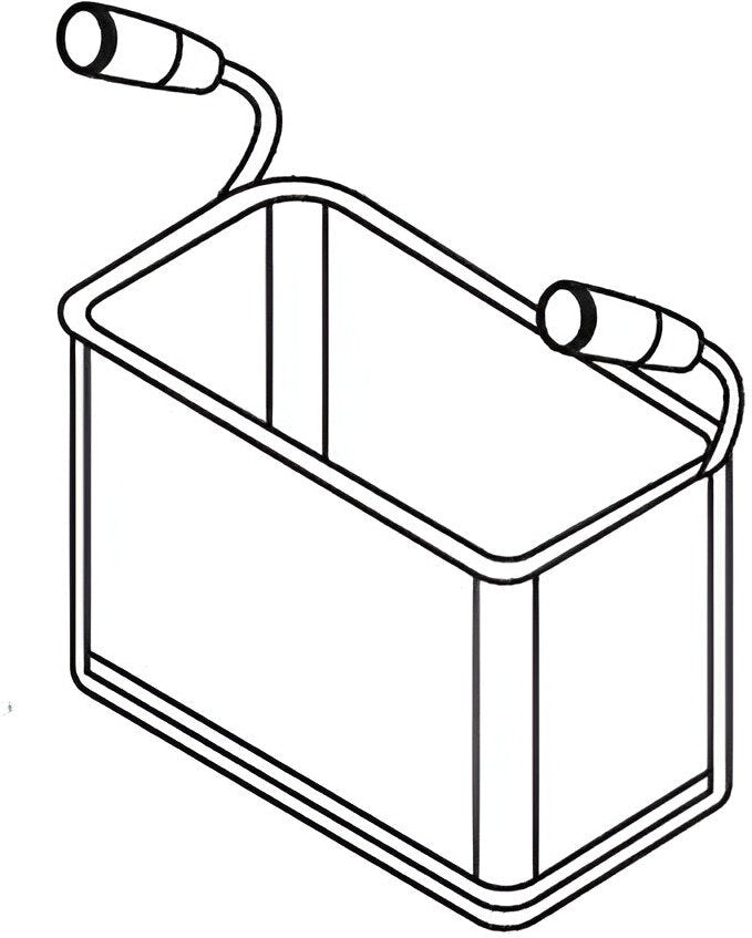 Axis - 11.42" x 6.3" x 7.88" Insert Basket For Gas Pasta Cooker - 116-0040