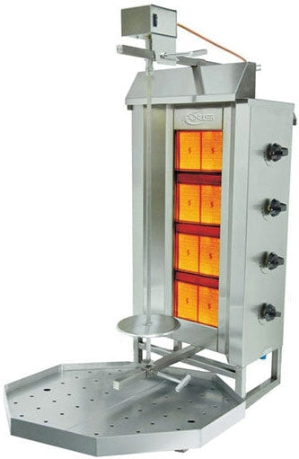 Axis - 4 Burner Vertical BroilerGyro / Shawarma - AX-VB4