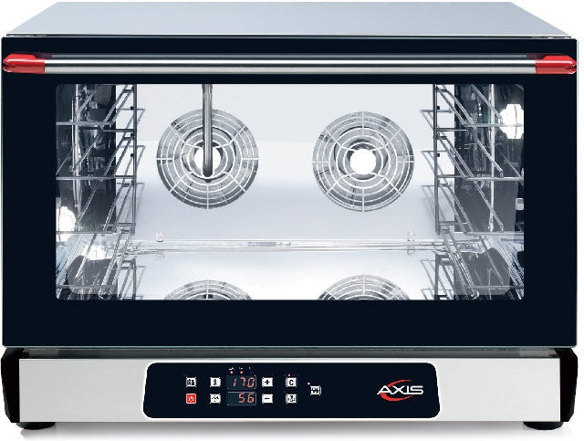 Axis - 4 Shelf Full Size Commercial Convection Oven Digital With Humidity Controls - AX-824RHD