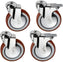 Axis - Roulettes pour cuiseur à pâtes à gaz, lot de 4 - 116-0001