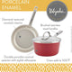 Ayesha Curry - 12 PC Nonstick Cookware Set, Sienna Red - 10765
