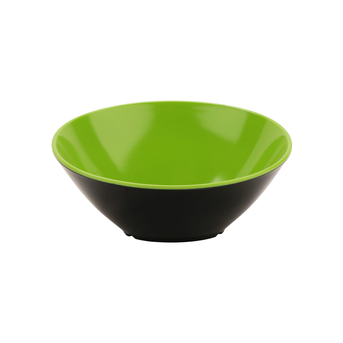 G.E.T. Enterprises - Bowl Shear 8" 16 Oz Green/black - Pack of 6 - B-788-G/BK