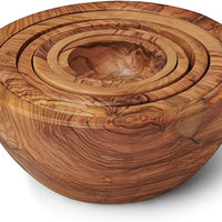BERARD - Olivewood Bowls with Gift Box, Pack of 6 - 9670G