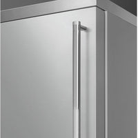 Smeg - 27" Bottom Mount Stainless Steel Left Hinge Fridge with Pro Handles - BM27ULX