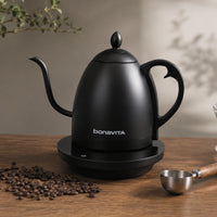 Bonavita - Cosmopolitan 1 L Variable Temperature Black Gooseneck Kettle - BVK2024GT-MB