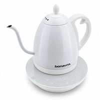 Bonavita - Cosmopolitan 1 L Variable Temperature White Gooseneck Kettle - BVK2024GT-WT