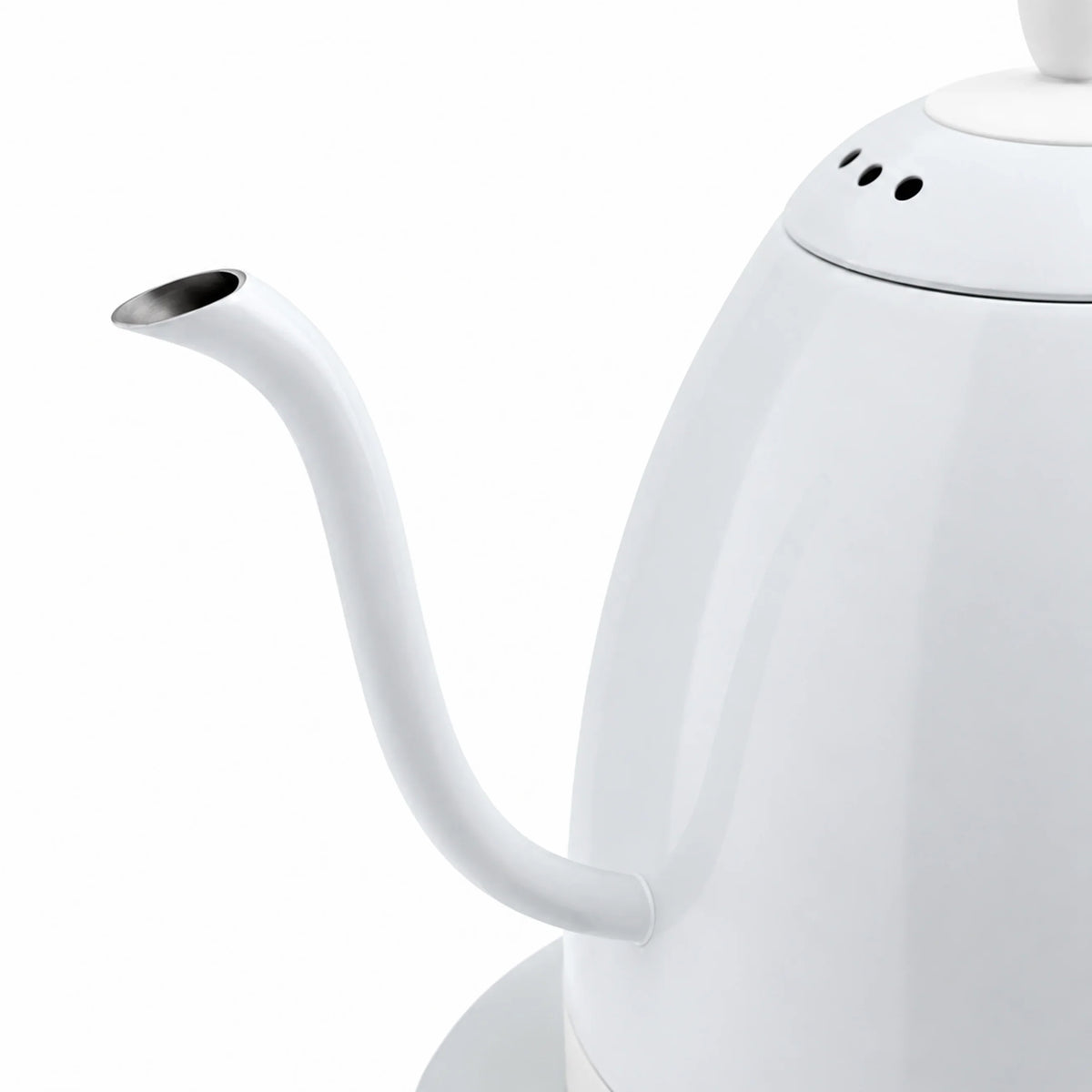 Bonavita - Cosmopolitan 1 L Variable Temperature White Gooseneck Kettle - BVK2024GT-WT