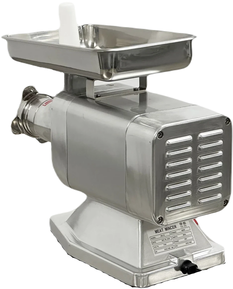 Bakemax - 1 HP Stainless Steel Commercial Electric Meat Grinder - BMMG003