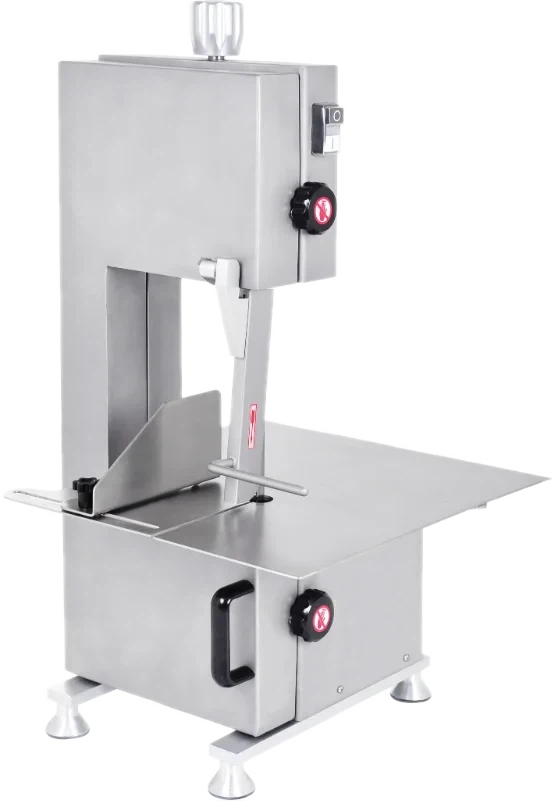 Bakemax - 1 HP Stainless Steel Countertop Electric Frozen Bone/Meat Saw - BMCBS01
