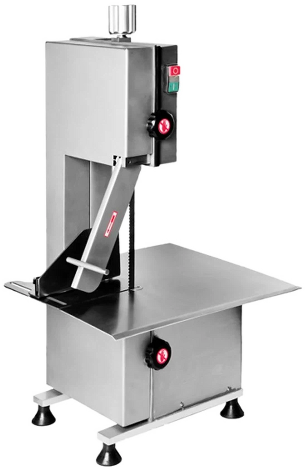Bakemax - 1 HP Stainless Steel Countertop Electric Frozen Bone/Meat Saw - BMCBS01