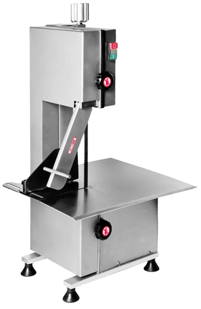Bakemax - 1 HP Stainless Steel Countertop Electric Frozen Bone/Meat Saw - BMCBS01