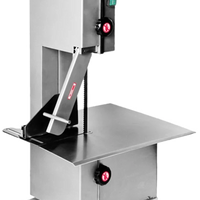 Bakemax - 1 HP Stainless Steel Countertop Electric Frozen Bone/Meat Saw - BMCBS01