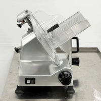 Bakemax - 12" Commercial Countertop Gravity Feed Meat Slicer - BMMSM12