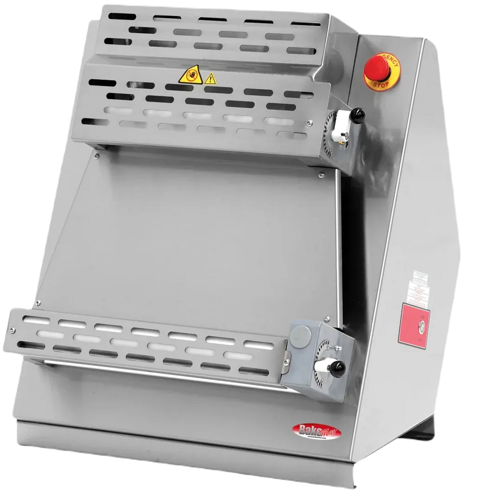 Bakemax - 12” Countertop Two Pass Dough Sheeter - BMHA02Y
