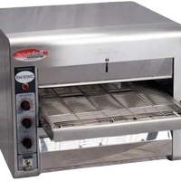 Bakemax - 14" Stainless Steel Commercial Countertop Electric Wide Conveyor Baker Pizza Oven - BMCB001