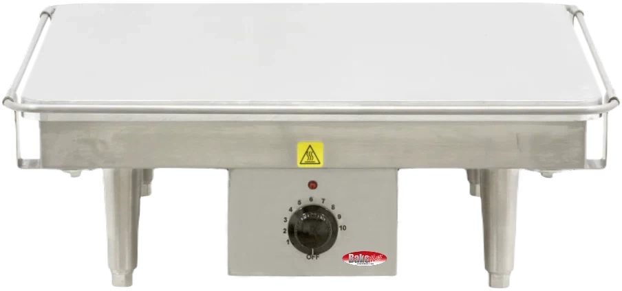 Bakemax - 16″ x 20″, 220V Countertop Electric Flat Grill Tortilla Warmer - BMTXW1620-220