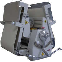 Bakemax - 17" Wide Heavy Duty Countertop Reversible Dough Sheeter - BMCRS01