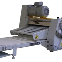 Bakemax - 17" Wide Heavy Duty Countertop Reversible Dough Sheeter - BMCRS01