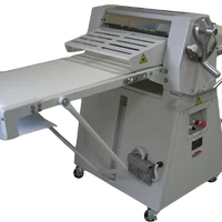 Bakemax - 17" Wide Heavy Duty Floor Model Reversible Dough Sheeter - BMFRS01