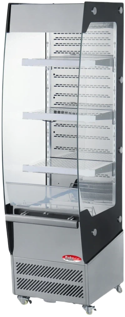 Bakemax - 19" Grab and Go Refrigerated Floor Display Merchandiser - BMGG019