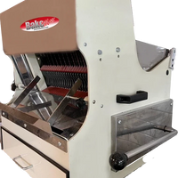 Bakemax - 1.5" Countertop Electric Artisan Safety Hard Crusted Bread Slicer - BMSS001