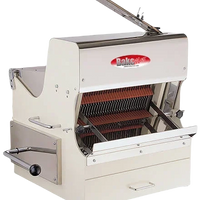 Bakemax - 1.5" Countertop Electric Artisan Safety Hard Crusted Bread Slicer - BMSS001