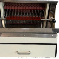 Bakemax - 1.5" Countertop Electric Artisan Safety Hard Crusted Bread Slicer - BMSS001