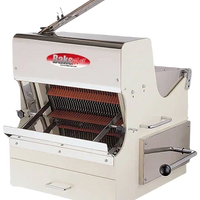 Bakemax - 1.5" Countertop Electric Artisan Safety Hard Crusted Bread Slicer - BMSS001