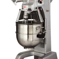 Bakemax - 20 QT 3 Speed Heavy Duty Gear Driven Countertop Planetary Mixer - BMPM020