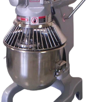 Bakemax - 20 QT 3 Speed Heavy Duty Gear Driven Countertop Planetary Mixer - BMPM020