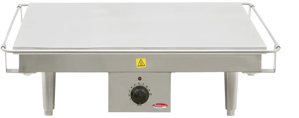 Bakemax - 20″ x 25″, 220V Countertop Electric Flat Grill Tortilla Warmer - BMTXW2025