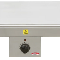 Bakemax - 20″ x 25″, 220V Countertop Electric Flat Grill Tortilla Warmer - BMTXW2025