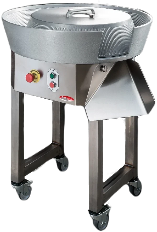 Bakemax - 2.5-42 Oz Automatic Dough Ball Rounder with Legs - BMDBR3L